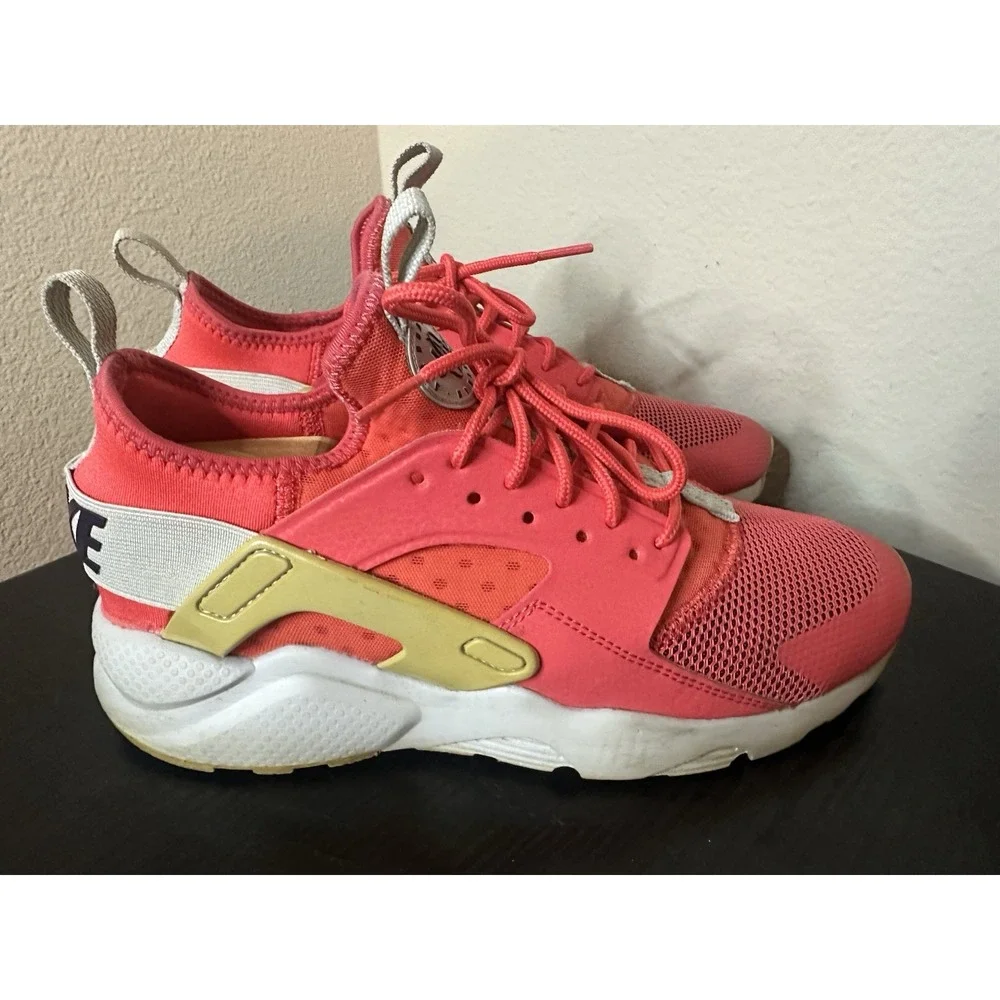 Youth Nike AIR Huarache Girls Run‎ Ultra GS Running Shoes 847568-801 Size 6.5Y